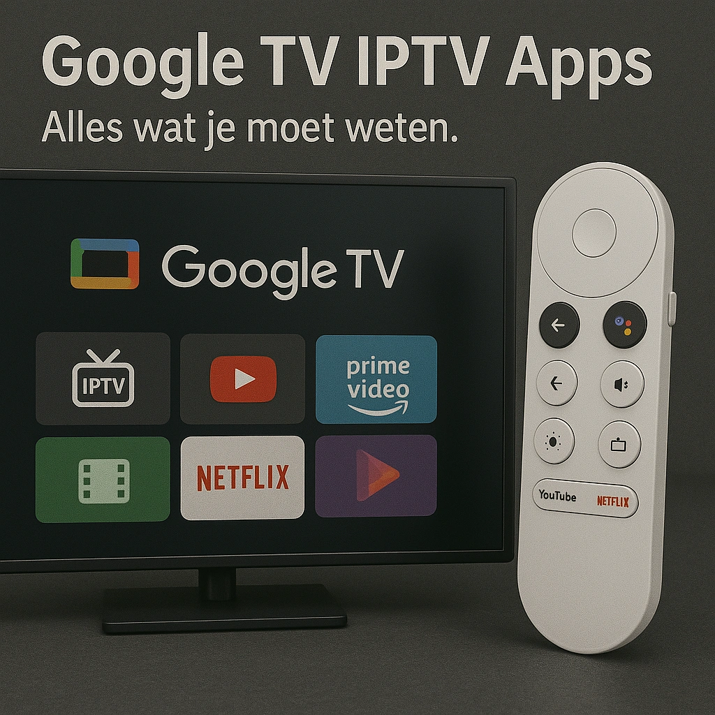 Google TV IPTV Apps Alles wat je moet weten